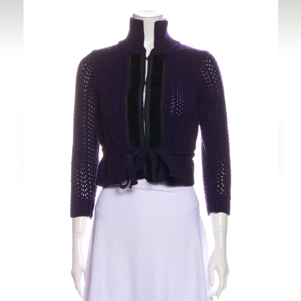Chloe Cropped Wool Sweater